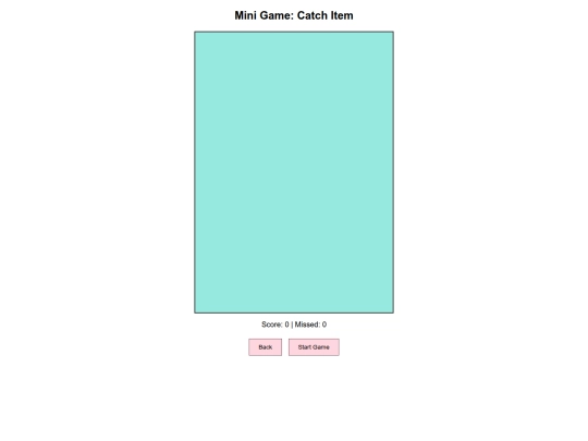 My Tamagotchi/minigame screenshot