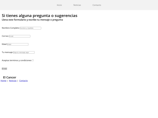 Contacto screenshot