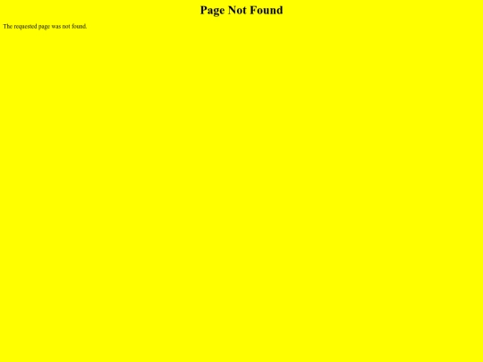 not_found screenshot