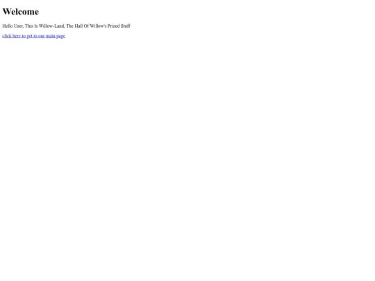 welcome screenshot