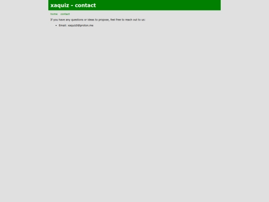 contact screenshot