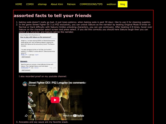 articles/facts screenshot