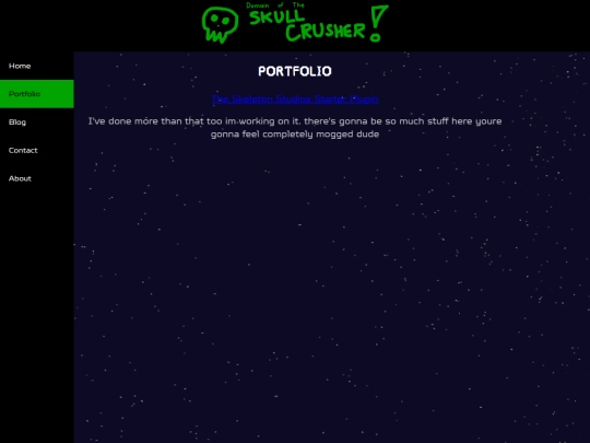 portfolio screenshot