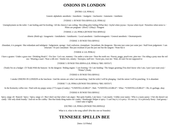 lyrics screenshot
