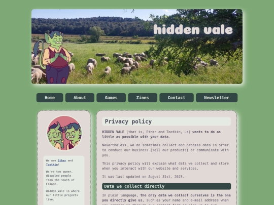 privacy screenshot