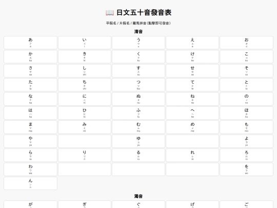 japanese/50 screenshot