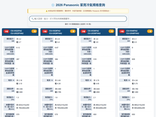 panasonic/panasonic_ac_2026 screenshot
