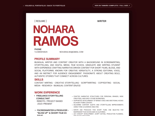 cv screenshot