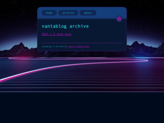 archive screenshot