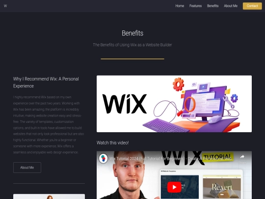 benefits screenshot