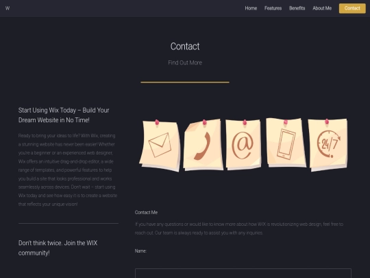 contact screenshot