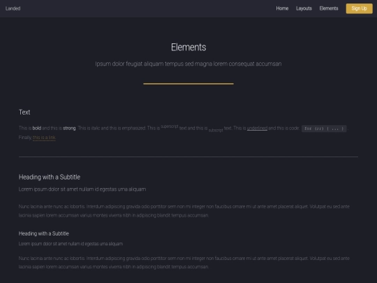 elements screenshot