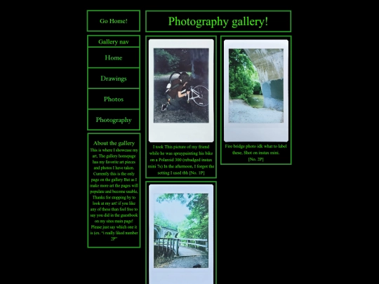 Photography screenshot