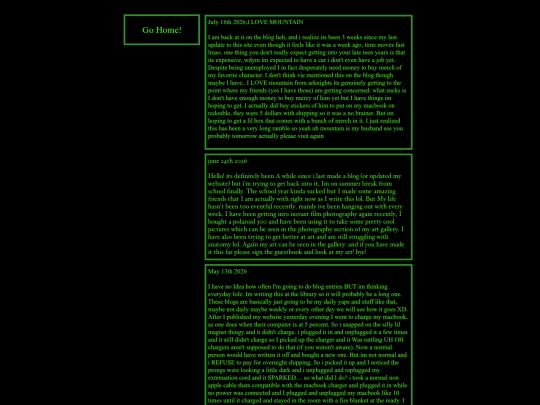 blog screenshot