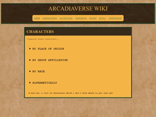 characters screenshot