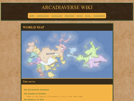 locations screenshot