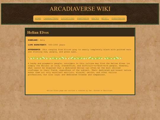 races/helian_elves screenshot