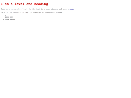 csstesting screenshot