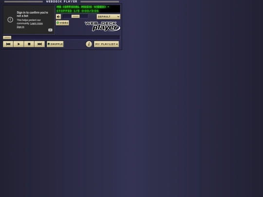 webdeck-player screenshot