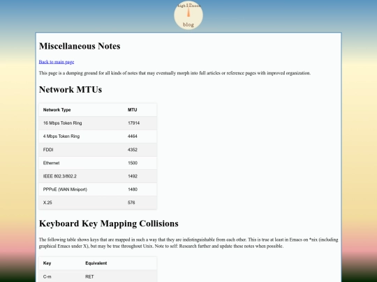 misc-notes screenshot