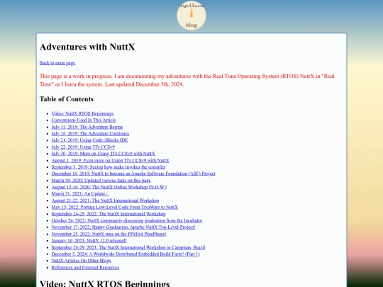 nuttx-adventures screenshot