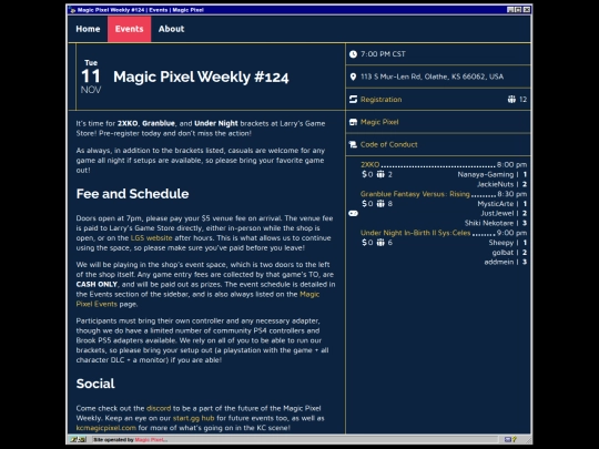 events/2025/11/magic-pixel-weekly-124 screenshot