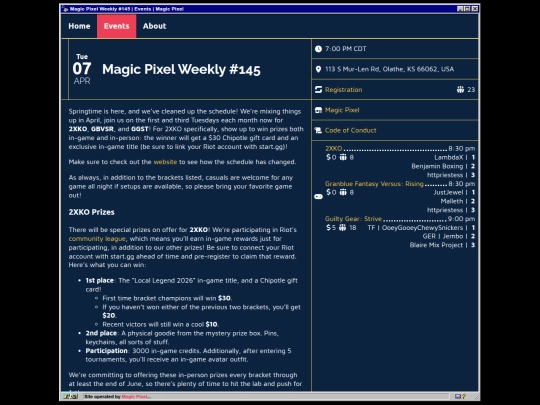 events/2026/04/magic-pixel-weekly-145 screenshot