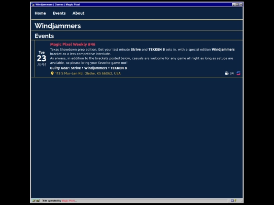 games/windjammers screenshot
