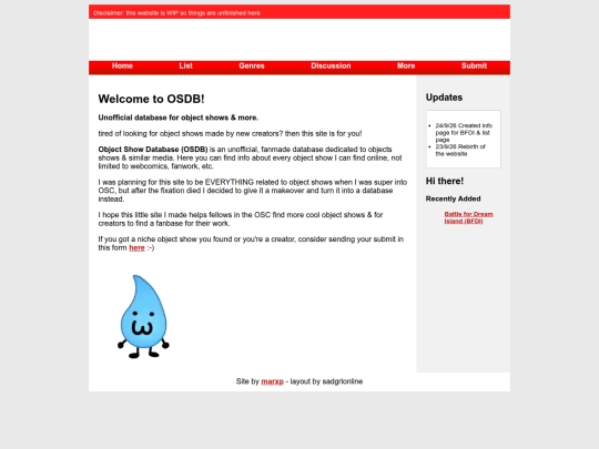 index screenshot