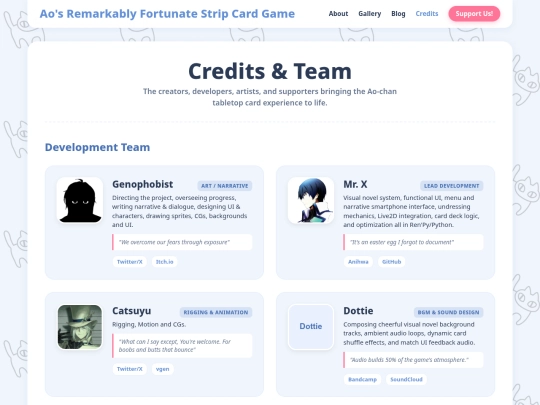 credits screenshot