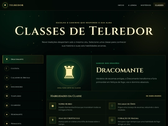 classes screenshot