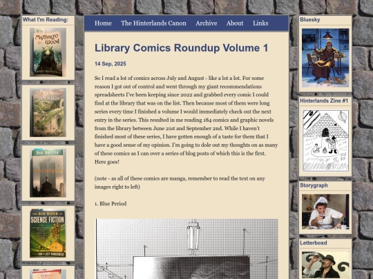 posts/2025-09-14-Library-Comics-Roundup-Volume-1 screenshot