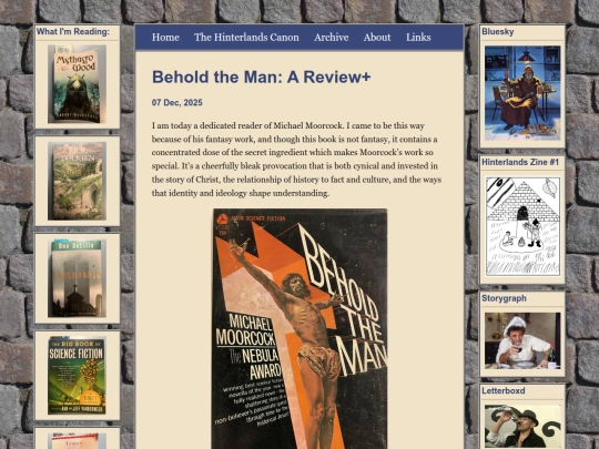 posts/2025-12-07-Behold-the-Man,-A-Review-Plus screenshot