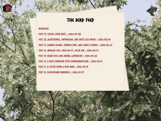 pages/bird-feed screenshot