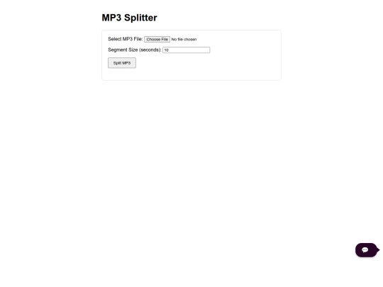 public/tools-Multimedia/AudioSplitter screenshot