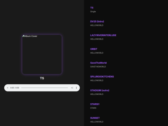 music screenshot