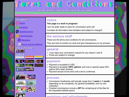commissions/terms screenshot