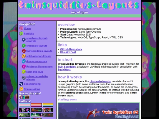 projects/twinsquiddies-layouts screenshot