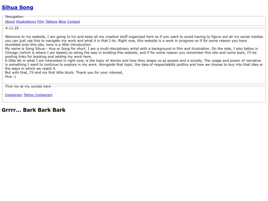 blog/main screenshot