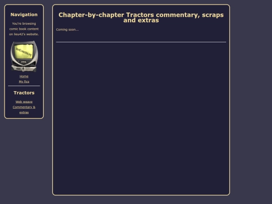 my-fics/tractors-chapters screenshot