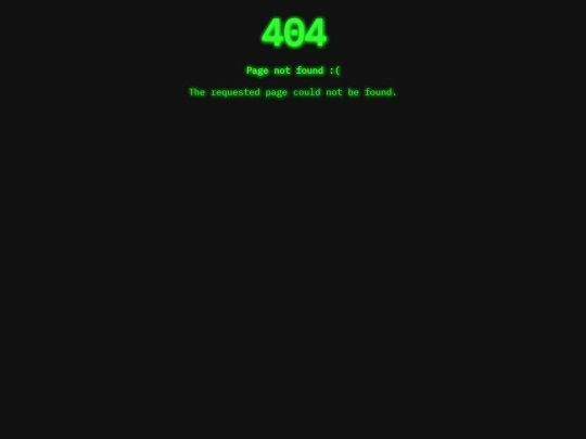 404 screenshot