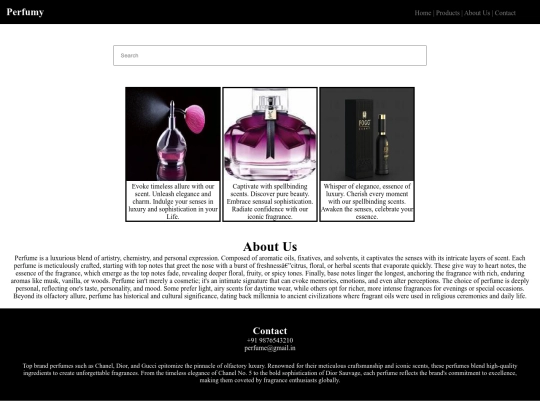 Perfume screenshot