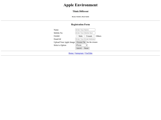 Web page(Apple)/register screenshot