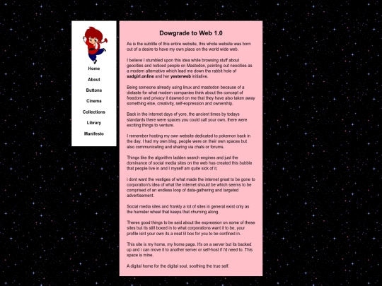 manifesto screenshot