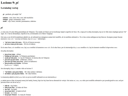 mirrors/jimhenry.conlang.org/conlang/tokipona/lecionoj/lecion09 screenshot