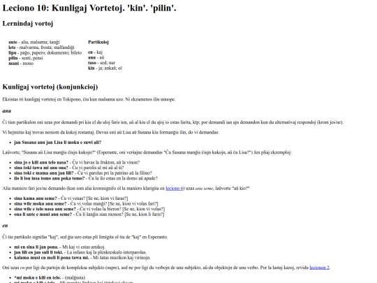 mirrors/jimhenry.conlang.org/conlang/tokipona/lecionoj/lecion10 screenshot