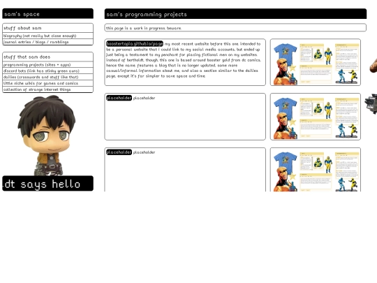 projects screenshot