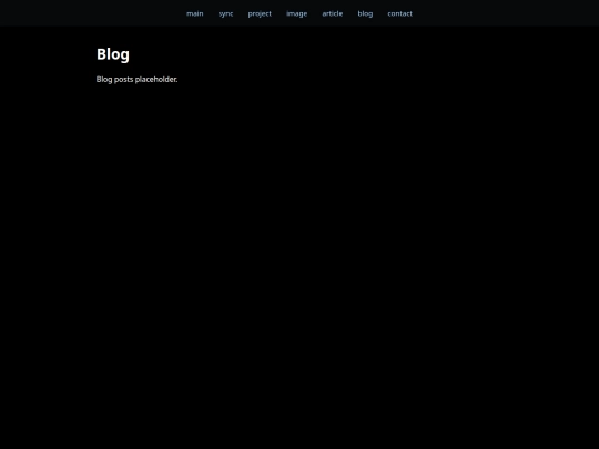 blog screenshot