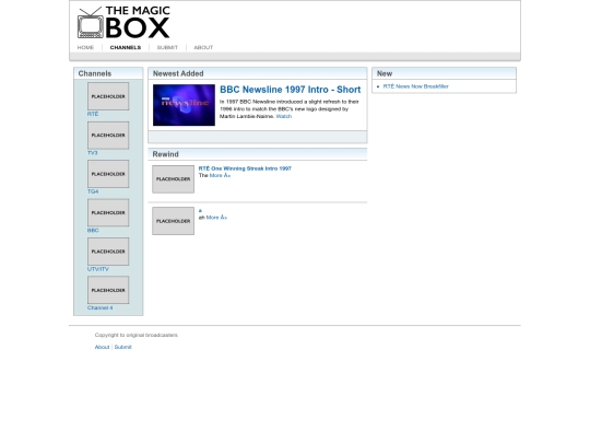 channels screenshot
