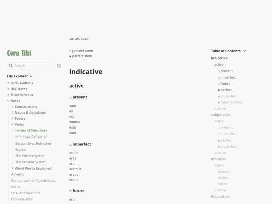 latin-notes/notes/verb-inflection/forms-of-sum screenshot